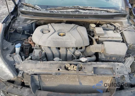 2013 Hyundai Elantra Gls из США, поврежденный, VIN 5NPDH4AEXDH280935